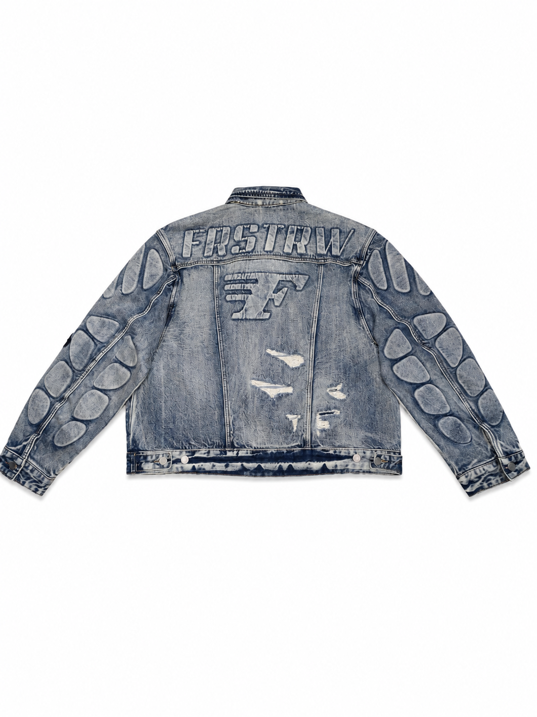 First Row Denim Jacket — Exclusive Streetwear Piece 🔥