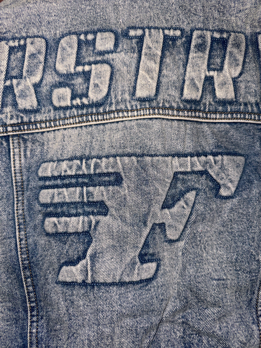 First Row Denim Jacket — Exclusive Streetwear Piece 🔥