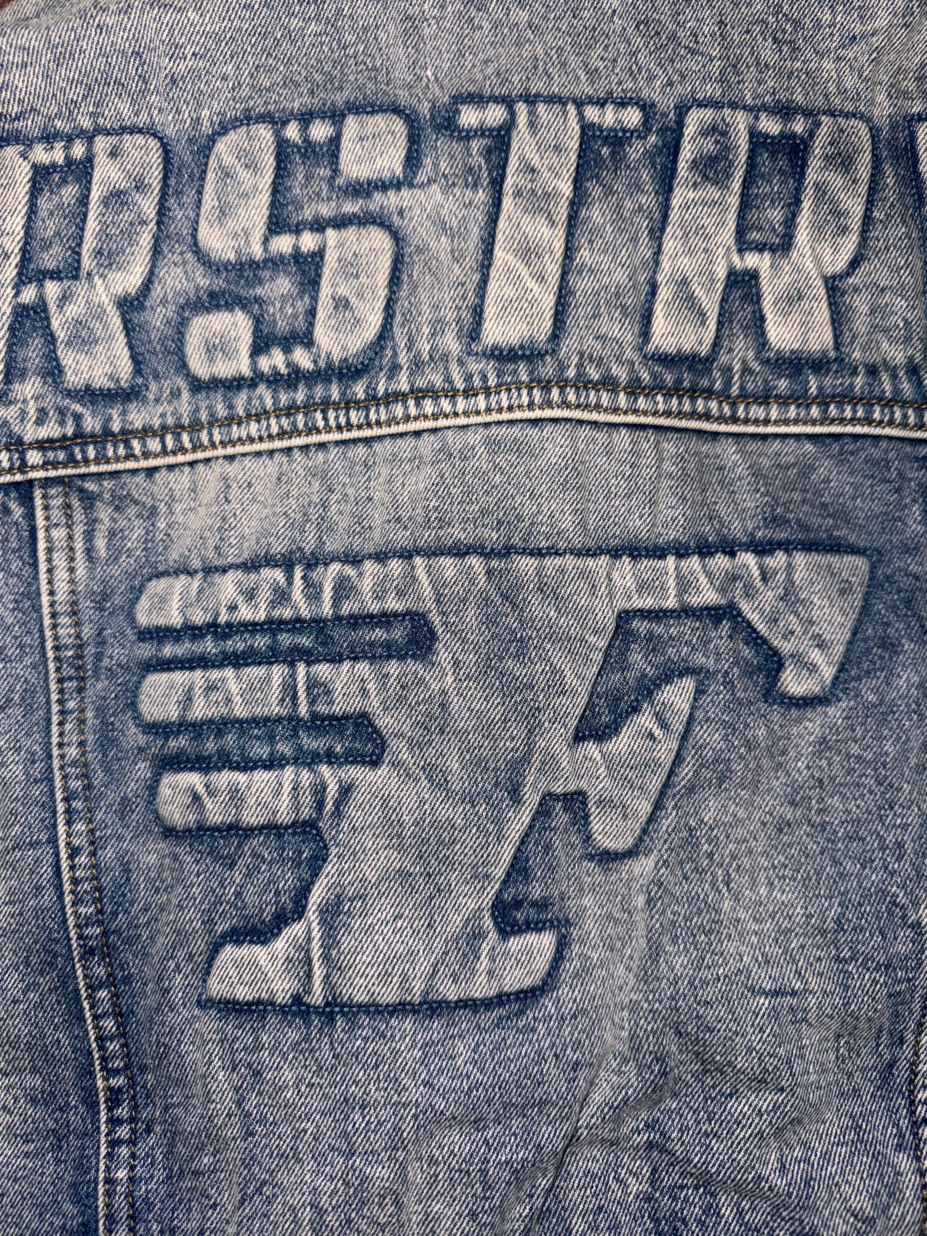 First Row Denim Jacket — Exclusive Streetwear Piece 🔥