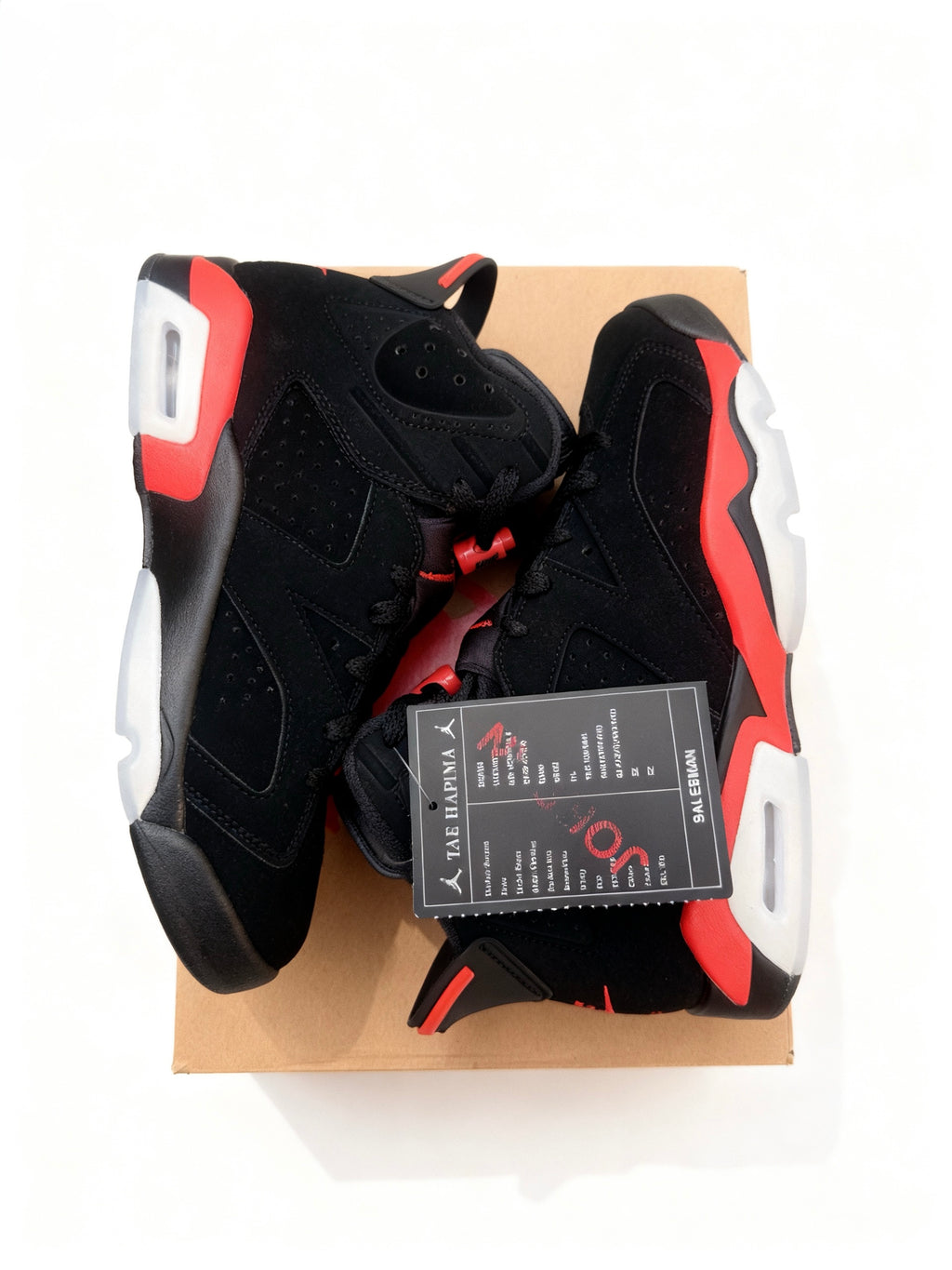 Jordan 6 Retro “Infrared” — SALESMAN SAMPLE 🔥💎