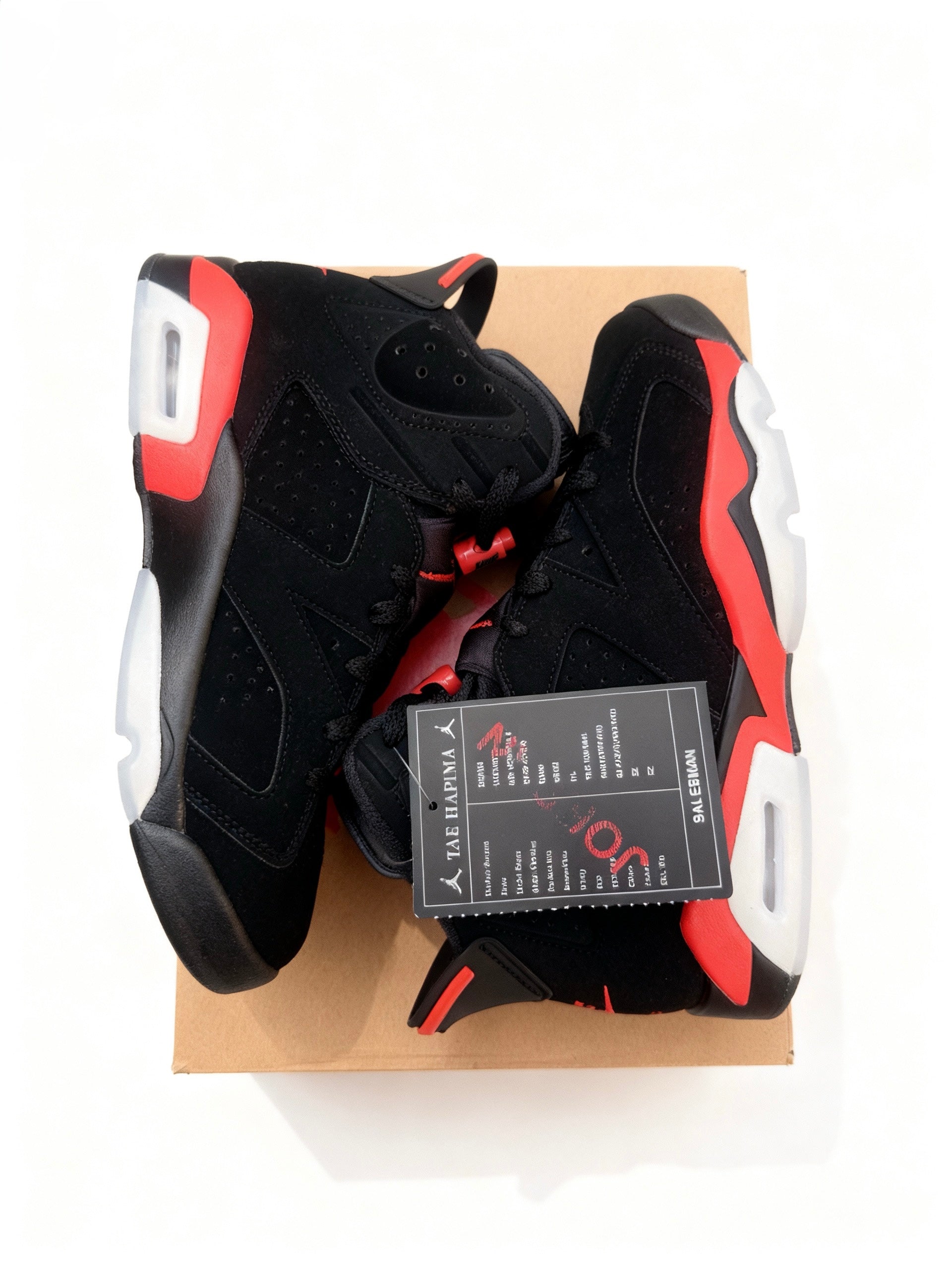 Jordan 6 Retro “Infrared” — SALESMAN SAMPLE 🔥💎