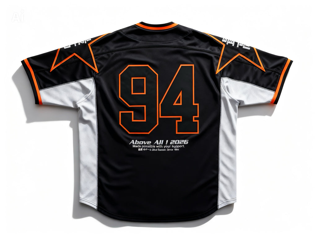 SUPREME Stars Baseball Jersey Black — STREET STATEMENT PIECE 🔥