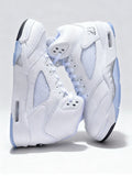 Jordan 5 Retro “White Metallic” — CLEAN CLASSIC 🔥