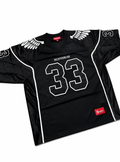 Supreme Wings Football Jersey Black – Size XL | 100% Authentic