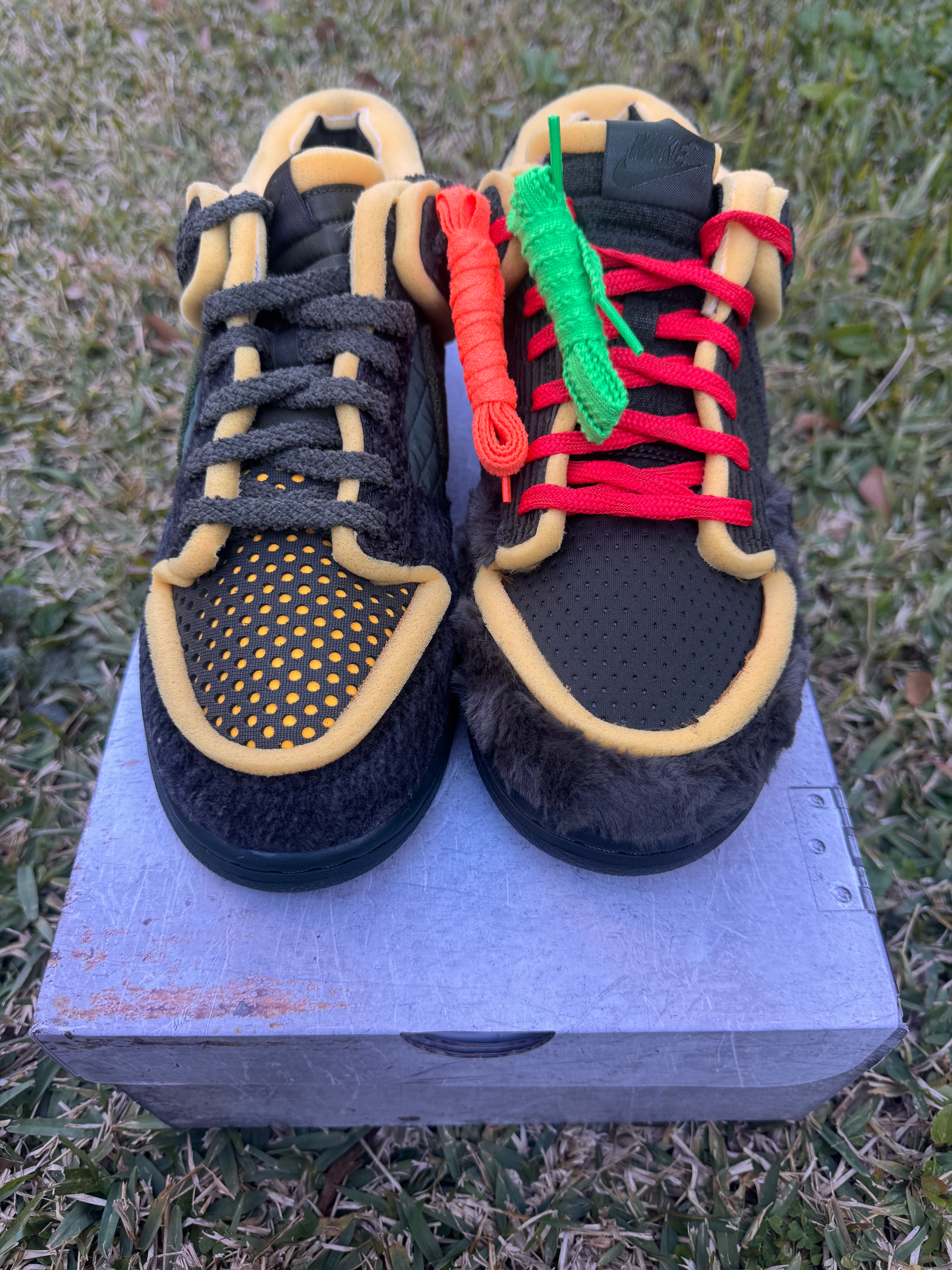 Nike Dunk Low CPFM “Swamp Sponge – Sequoia” — HYPE COLLAB 🔥🌵