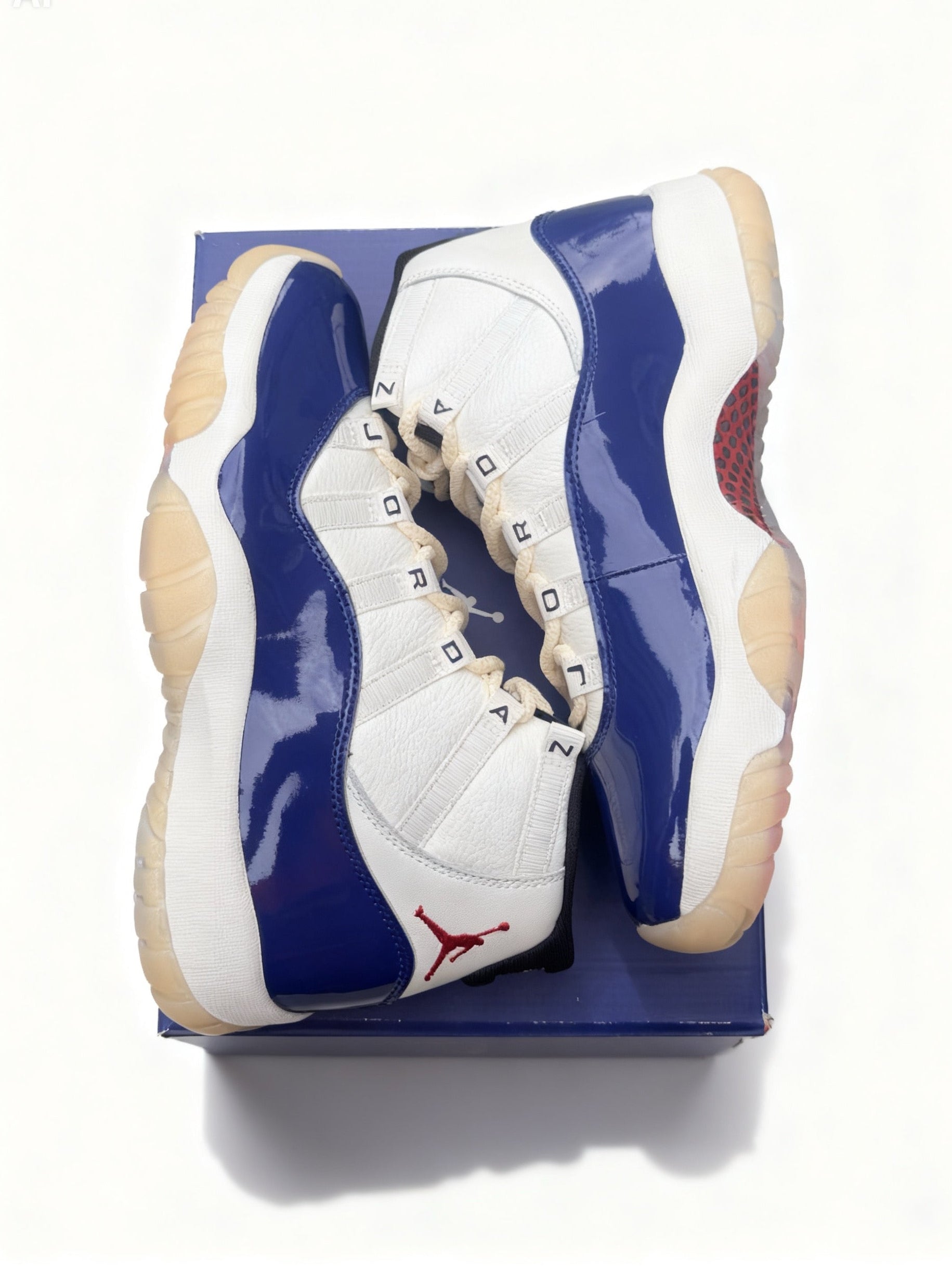 Jordan 11 Retro Rare Air (White / Varsity Royal) — LIMITED 🔥