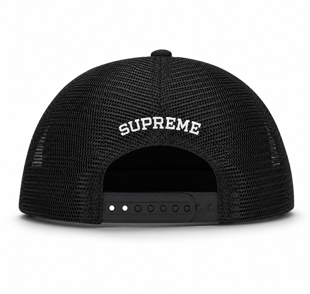SUPREME Pins Mesh Back 5-Panel – Black