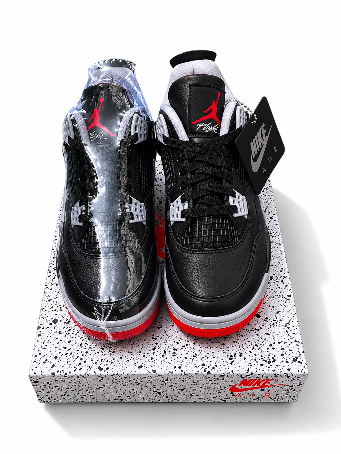 Jordan 4 Retro “Bred Reimagined” (GS) — Size 7Y 🔥